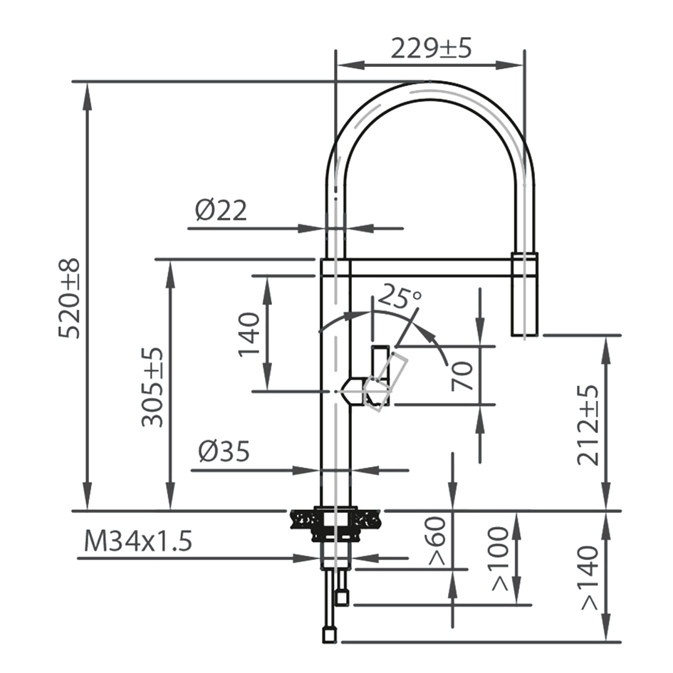 CARESSI 112 ECO Modell L - Thumbnail 2